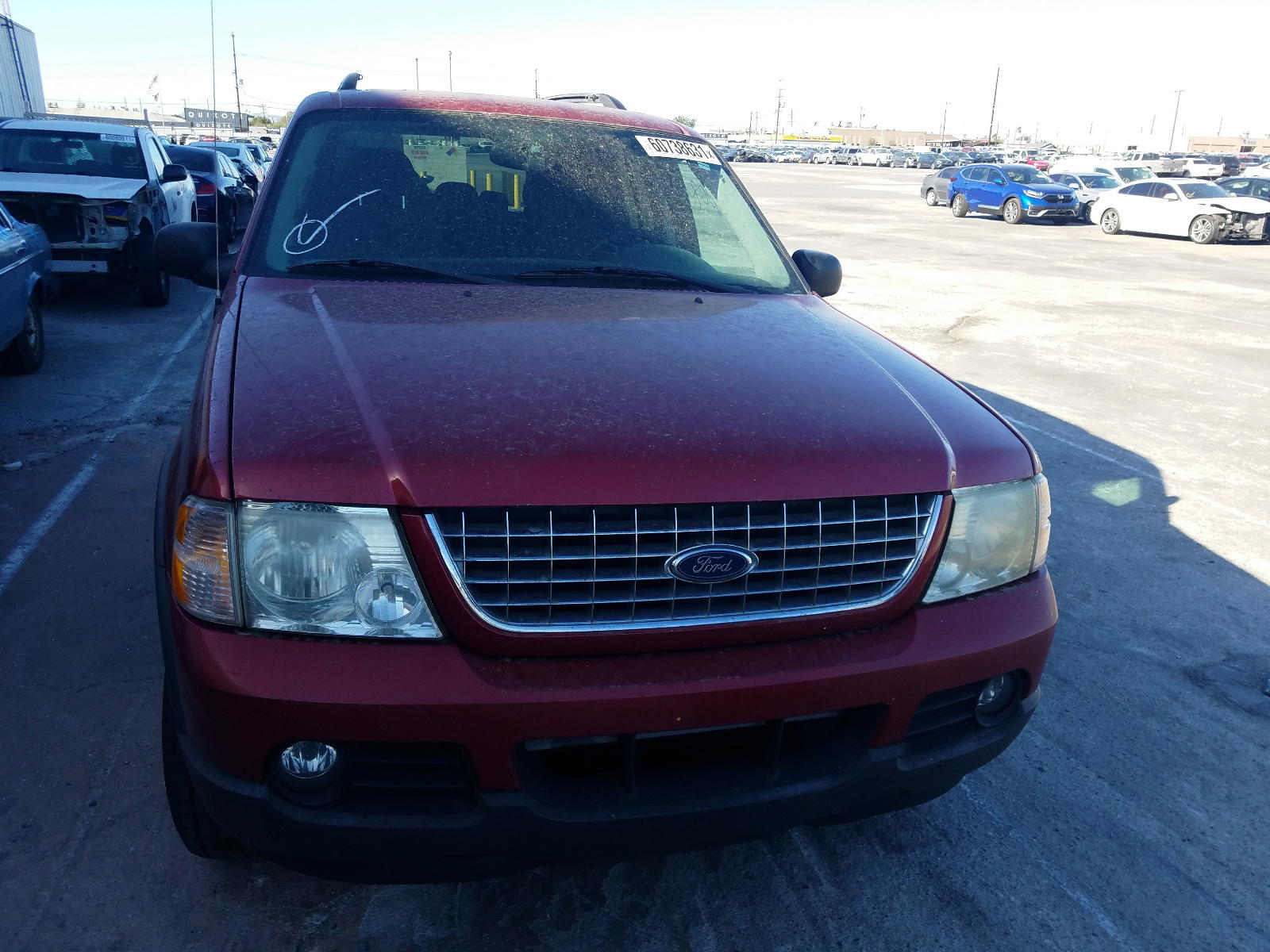 Photo 9 from auction – 2003 FORD EXPLORER X with VIN 1FMZU63K53ZA90141