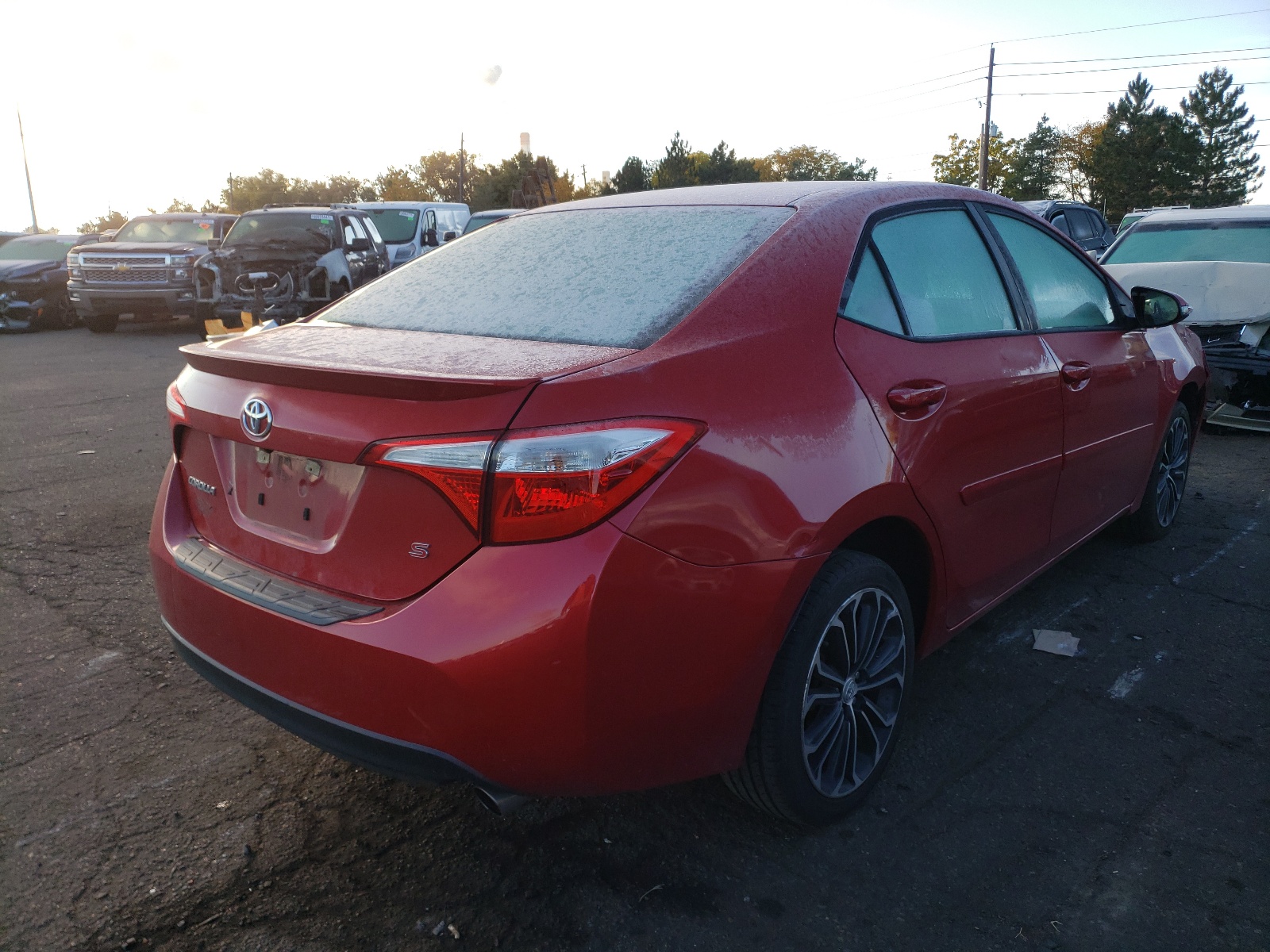 صورة رقم 4 من المزاد - 2015 TOYOTA COROLLA L مع VIN 5YFBURHE1FP299546