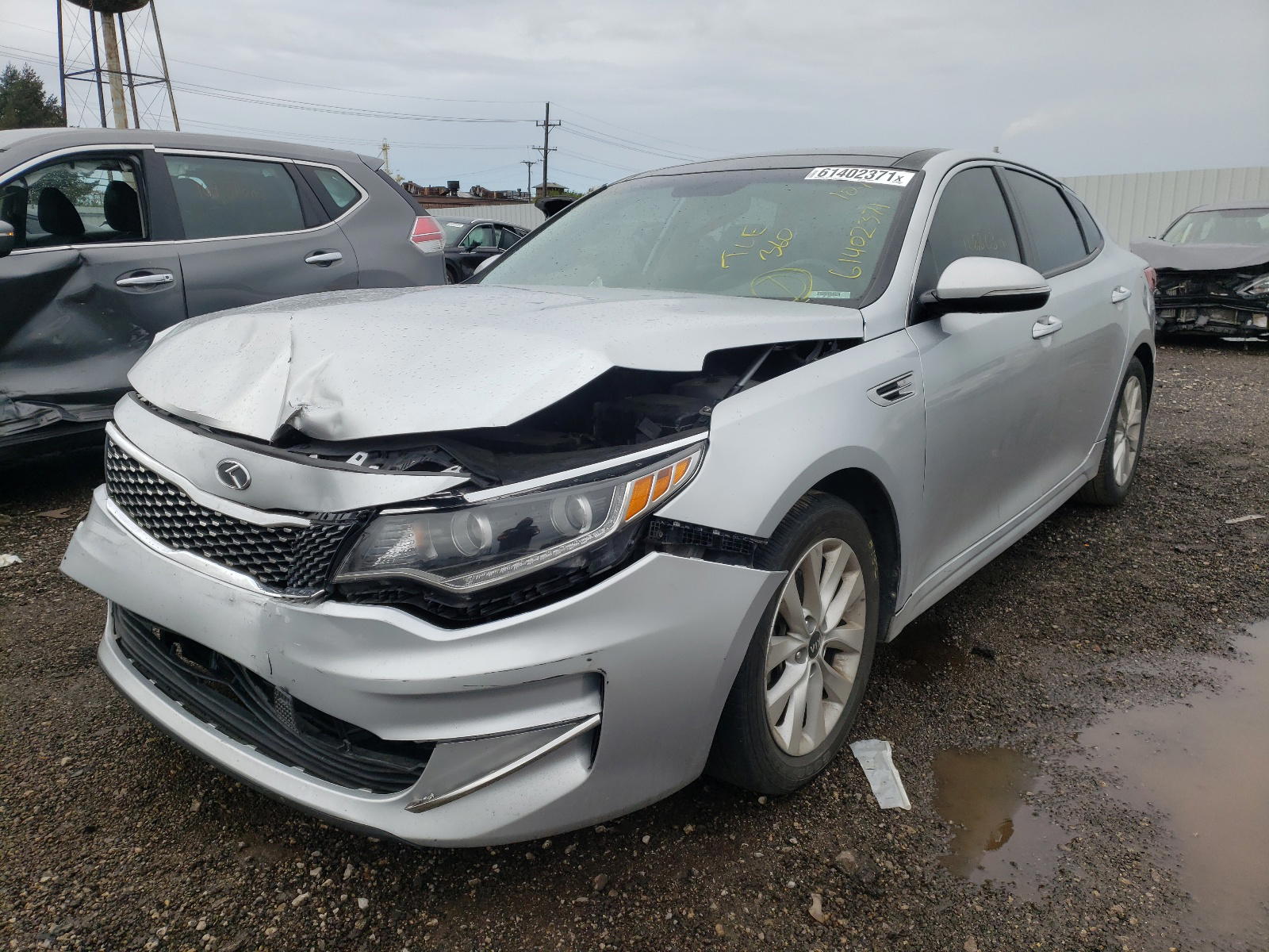 Photo 2 from auction – 2016 KIA OPTIMA EX with VIN 5XXGU4L31GG009718