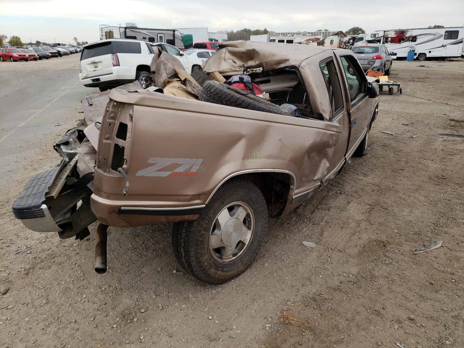 Photo 4 from auction – 1996 GMC SIERRA K15 with VIN 1GTEK19R3TE554731