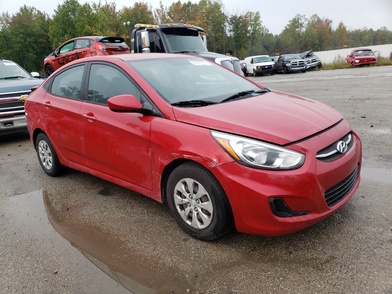 HYUNDAI ACCENT GLS 2015 with VIN KMHCT4AE2FU817652 - Photo from auction