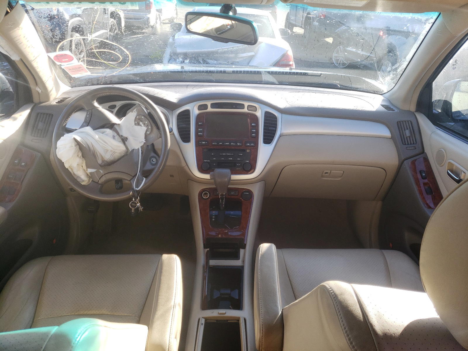 Photo 9 from auction – 2007 TOYOTA HIGHLANDER with VIN JTEEW21A270036611