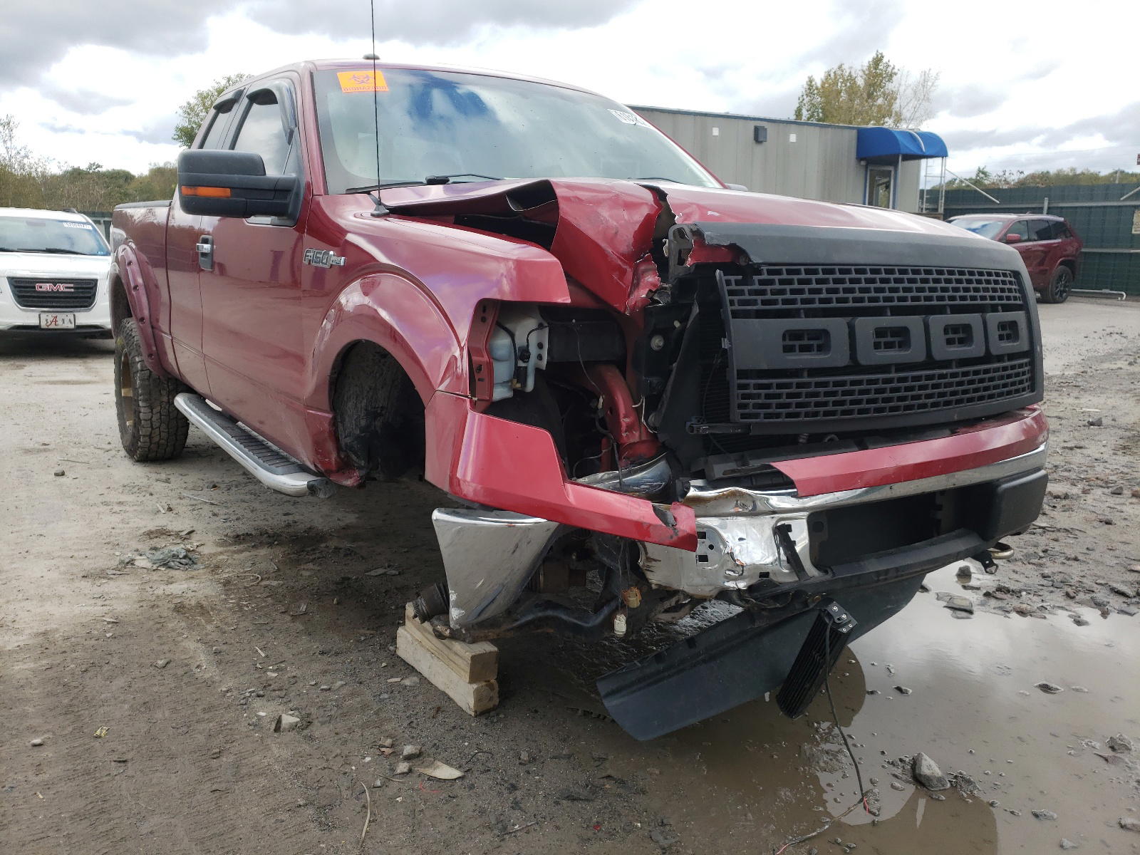 FORD F150 SUPER 2013 with VIN 1FTFX1EF0DFC60832 - Photo from auction
