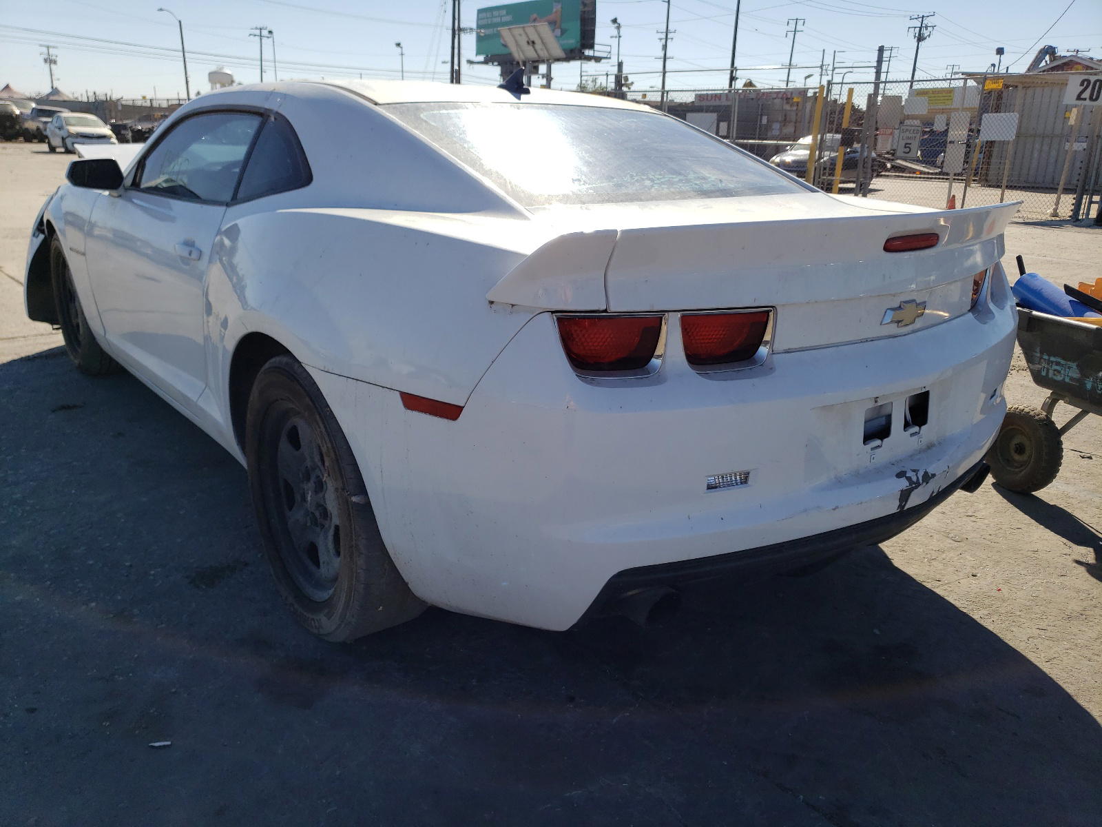Photo 3 from auction – 2013 CHEVROLET CAMARO LS with VIN 2G1FA1E33D9193295