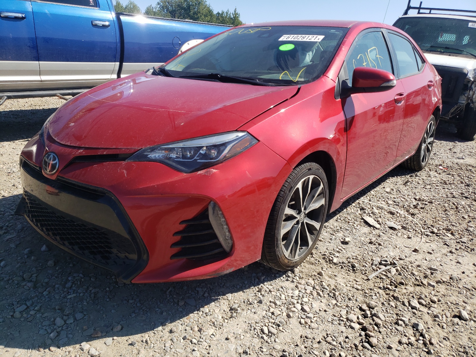 Photo 2 from auction – 2017 TOYOTA COROLLA L with VIN 2T1BURHE0HC778981