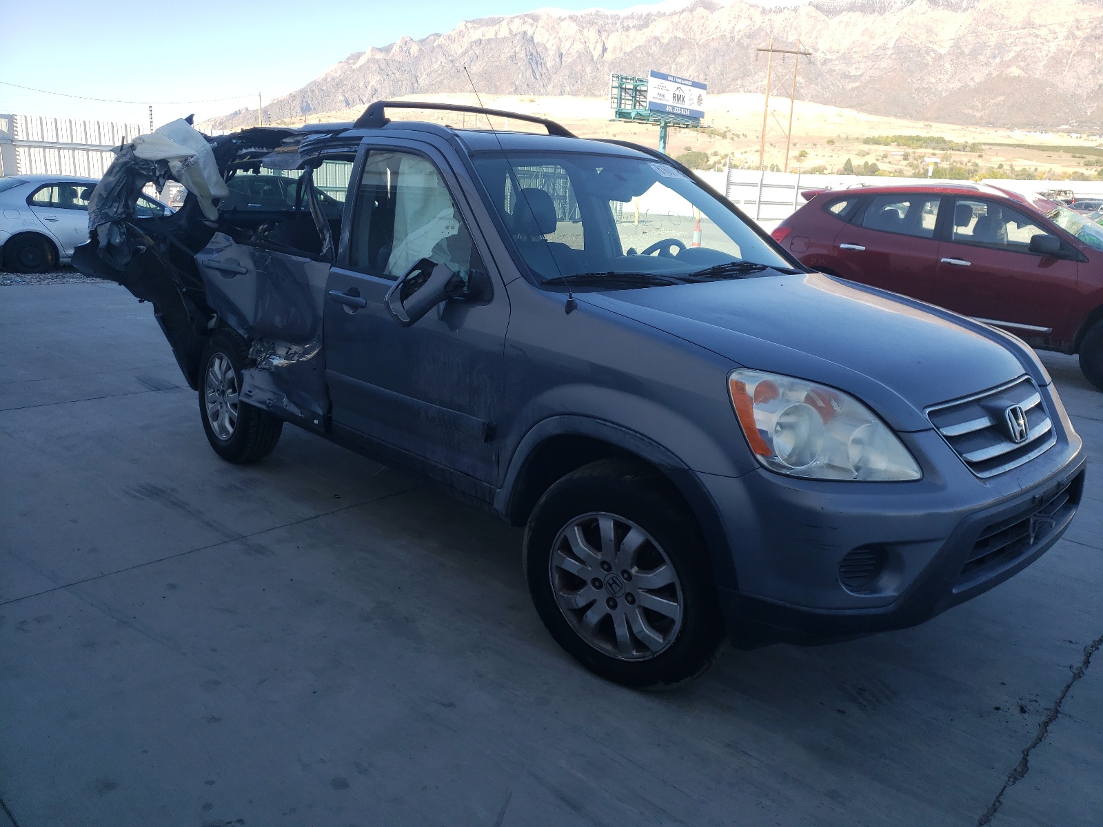 HONDA CR-V SE 2005 with VIN JHLRD78925C016734 - Photo from auction