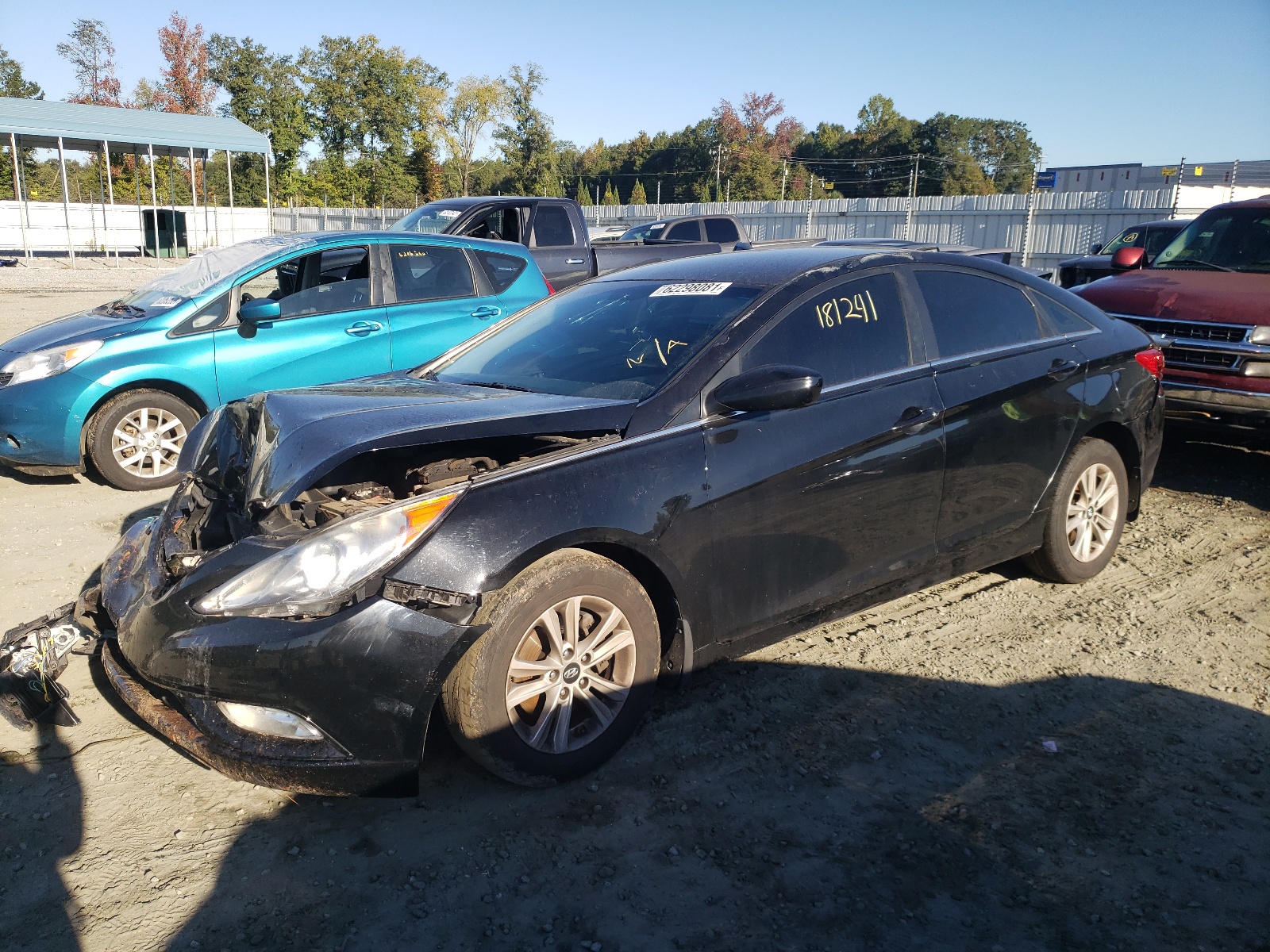 Photo 2 from auction – 2013 HYUNDAI SONATA GLS with VIN 5NPEB4AC4DH693986
