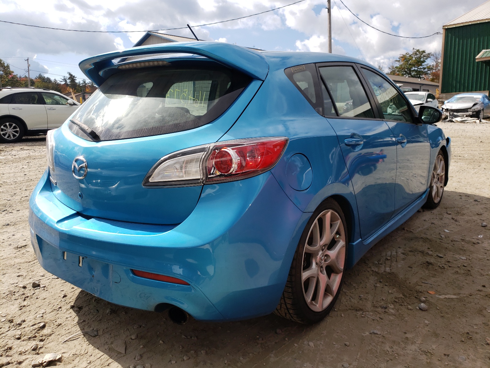 Photo 4 from auction – 2010 MAZDA SPEED 3 with VIN JM1BL1H46A1262792