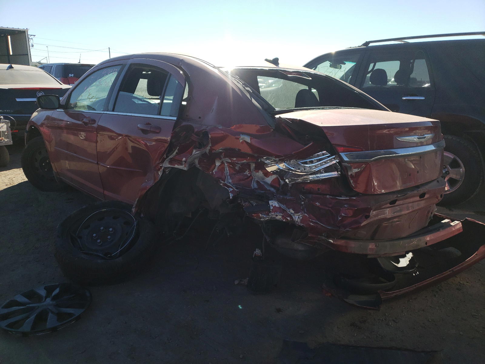 Photo 3 from auction – 2011 CHRYSLER 200 LX with VIN 1C3BC4FB4BN545726