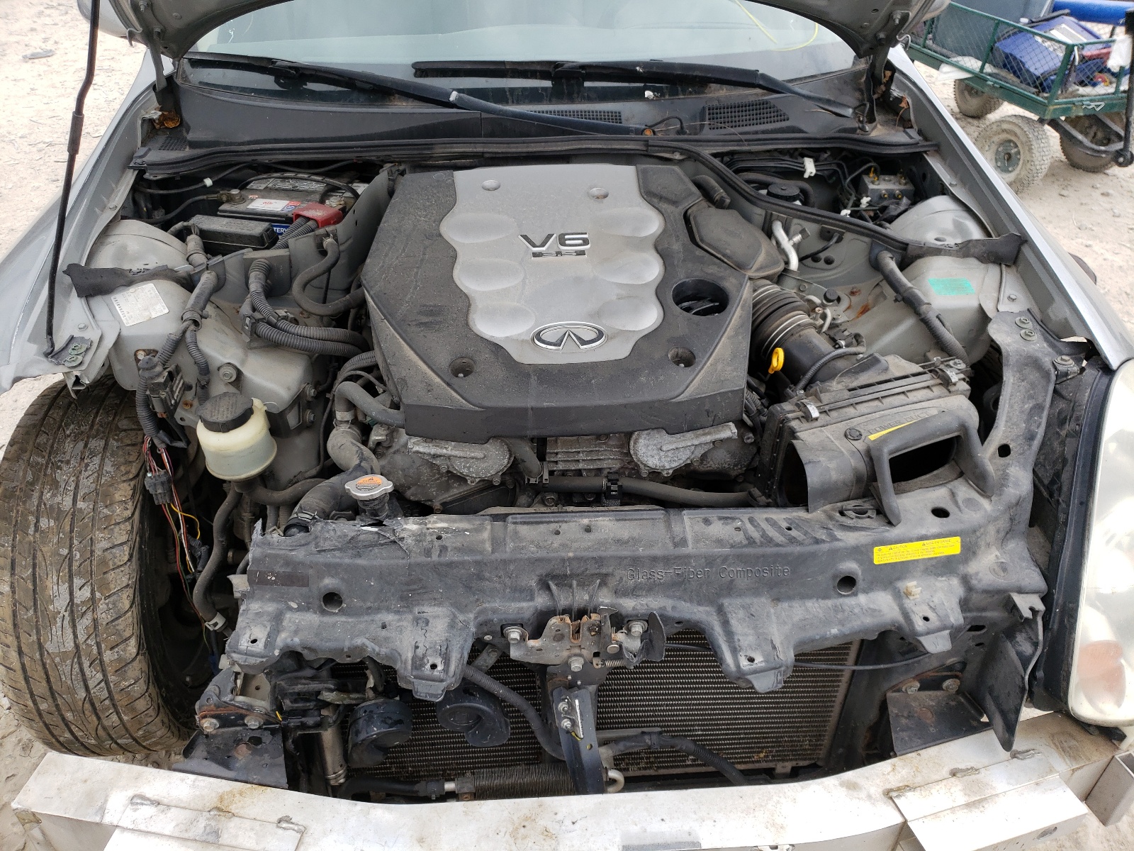 Photo 7 from auction – 2006 INFINITI G35 with VIN JNKCV51F06M603576