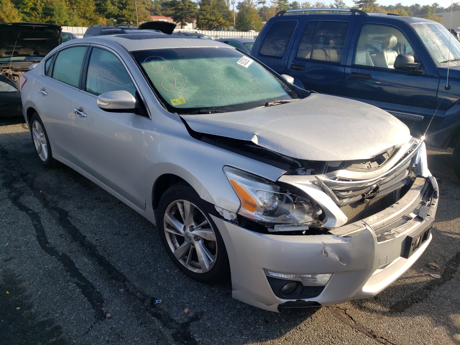 NISSAN ALTIMA 2.5 2013 with VIN 1N4AL3AP0DN431364 - Photo from auction