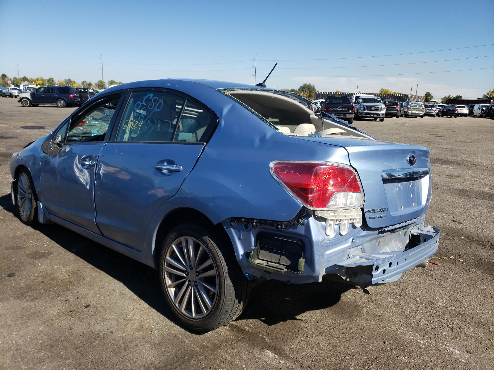 Photo 3 from auction – 2012 SUBARU IMPREZA LI with VIN JF1GJAH63CH007613