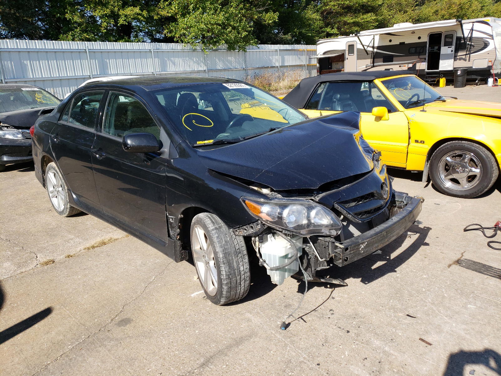 TOYOTA COROLLA BA 2013 with VIN 2T1BU4EE9DC124109 - Photo from auction