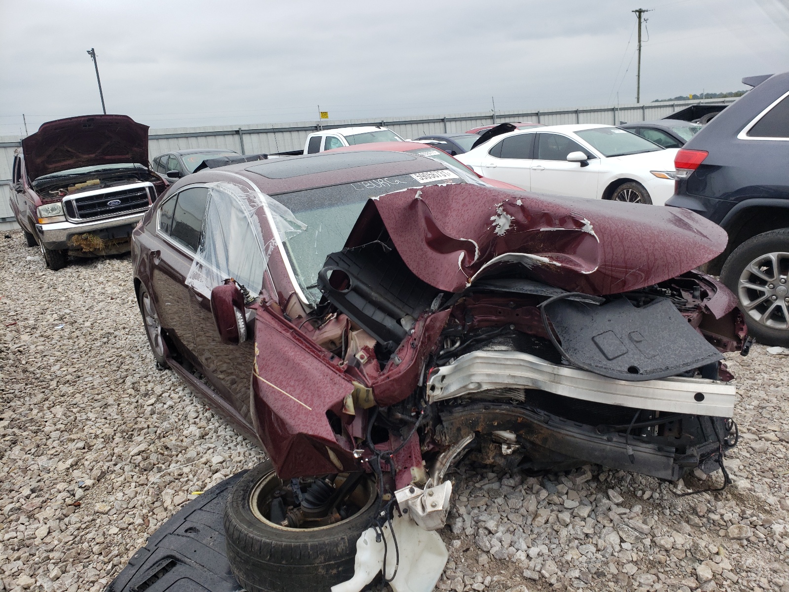 Photo 1 from auction – 2013 ACURA TL with VIN 19UUA8F27DA009186
