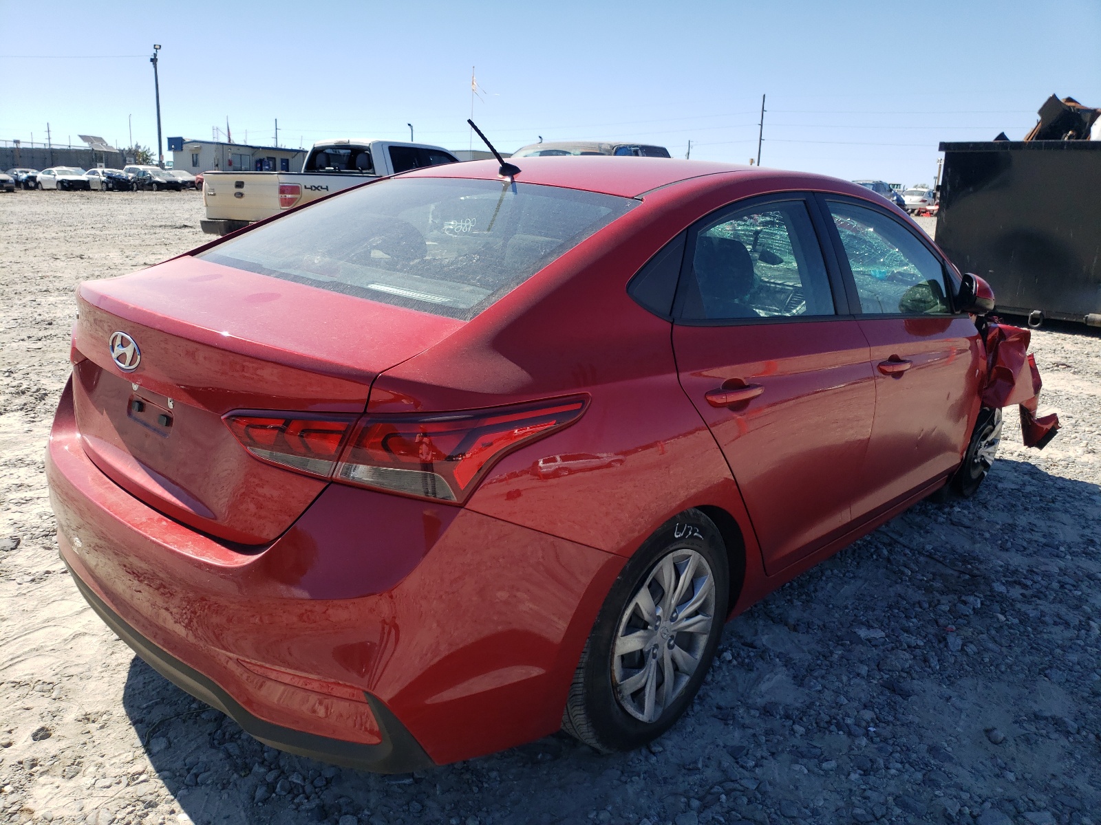 Photo 4 from auction – 2021 HYUNDAI ACCENT SE with VIN 3KPC24A63ME136623