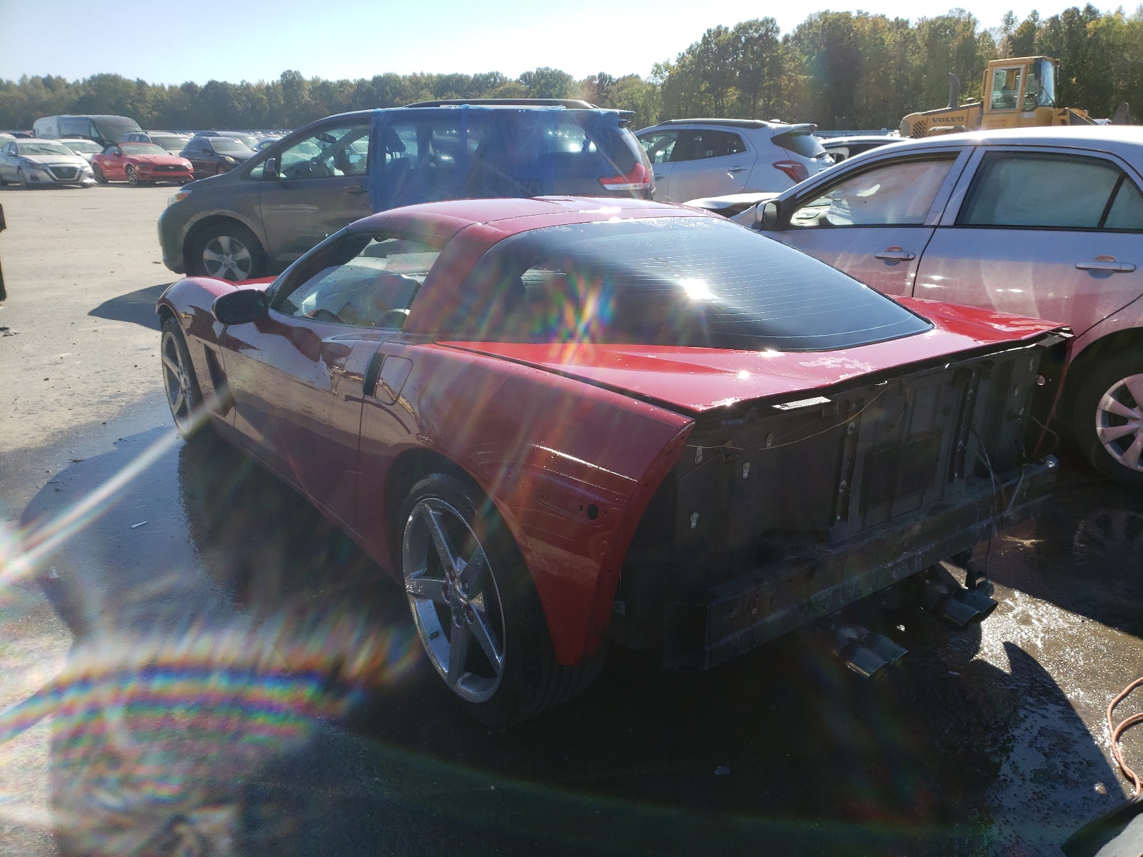 Photo 3 from auction – 2005 CHEVROLET CORVETTE with VIN 1G1YY24U755100524