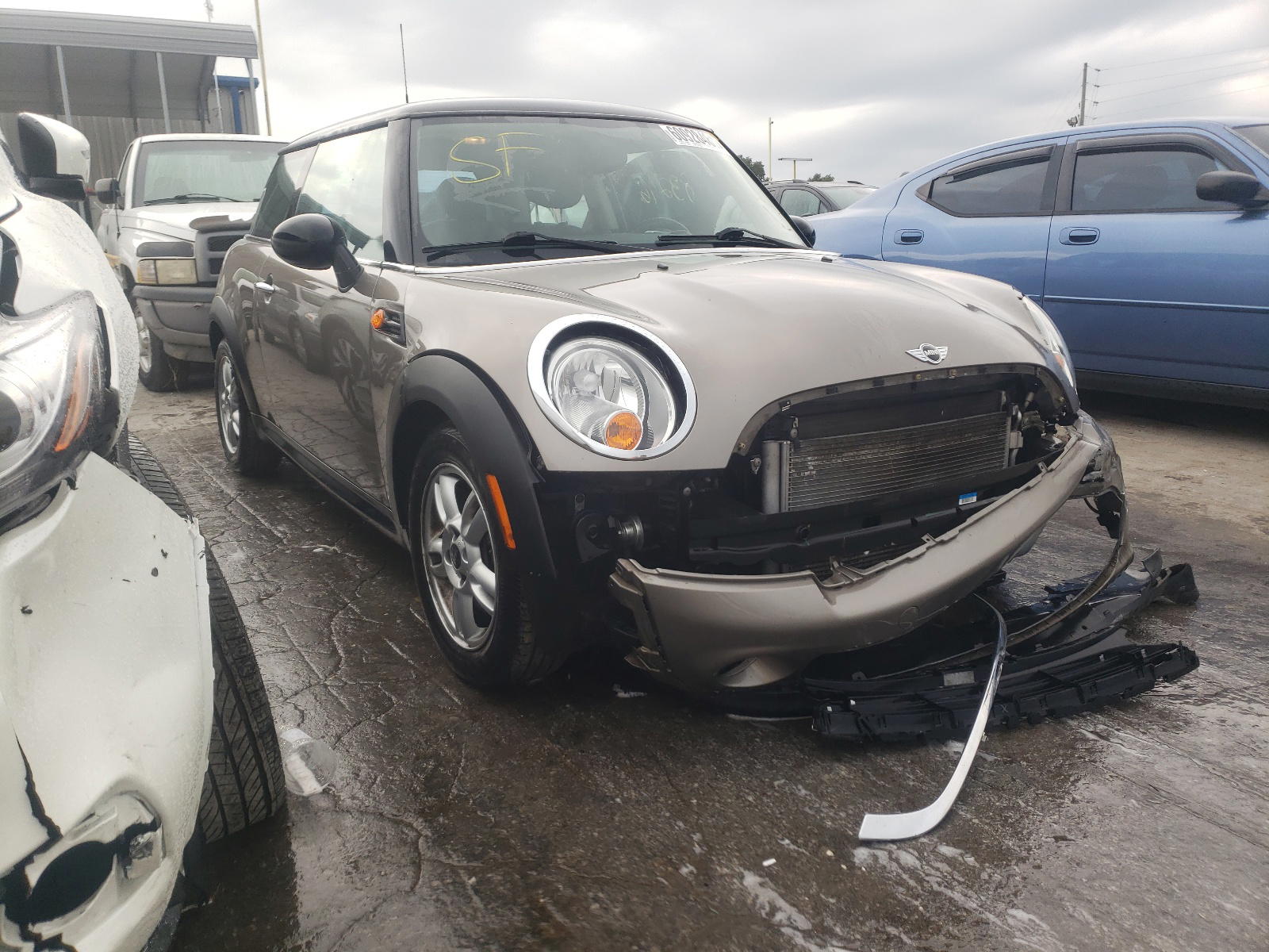 MINI COOPER 2012 with VIN WMWSU3C59CT262914 - Photo from auction