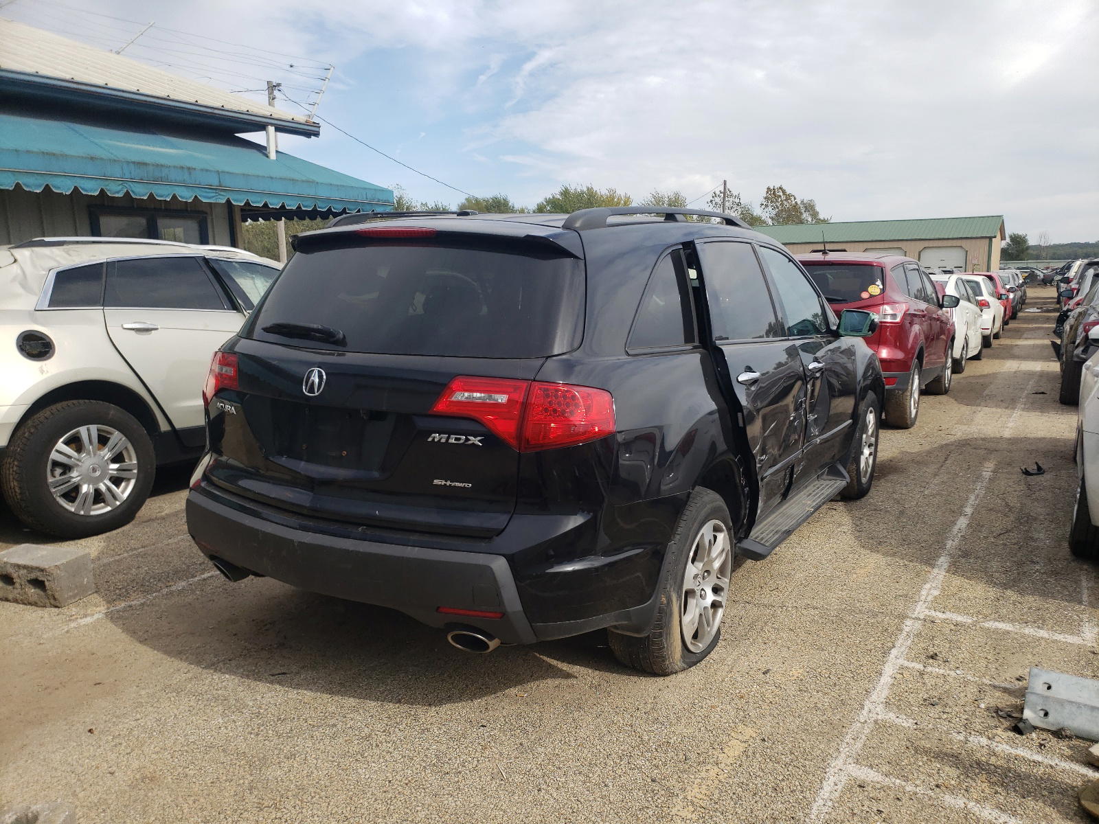Photo 4 from auction – 2008 ACURA MDX TECHNO with VIN 2HNYD28488H523939