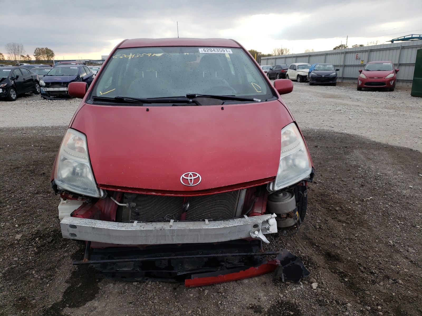 Photo 9 from auction – 2008 TOYOTA PRIUS with VIN JTDKB20U883447302