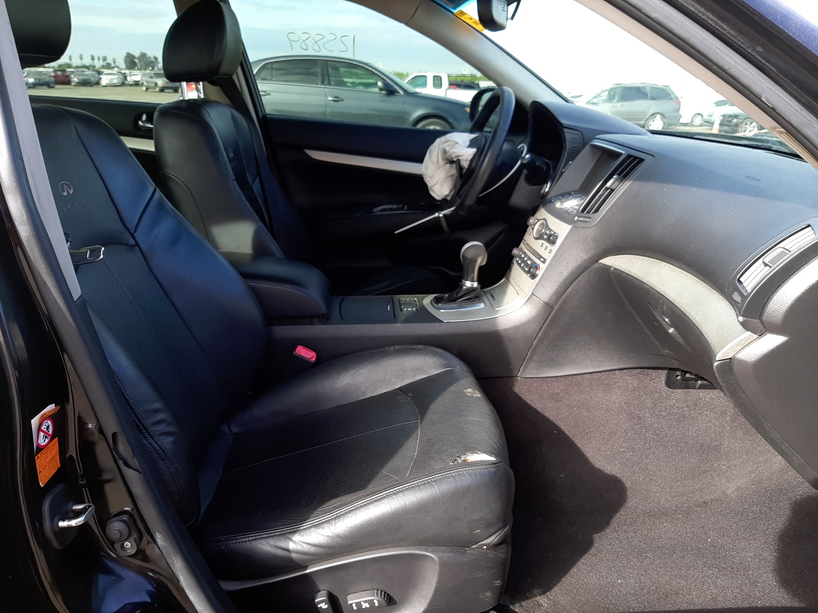 Photo 5 from auction – 2008 INFINITI G35 with VIN JNKBV61EX8M209904