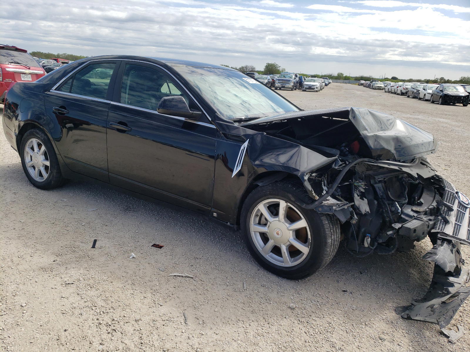 CADILLAC CTS 2009 with VIN 1G6DF577490105740 - Photo from auction