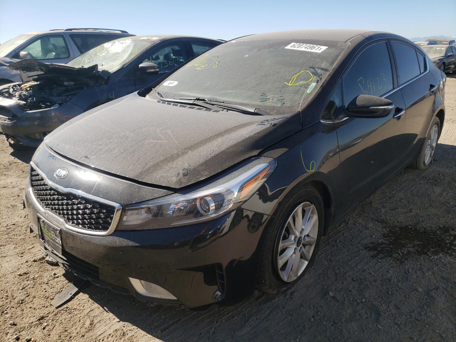 Photo 2 from auction – 2017 KIA FORTE LX with VIN 3KPFL4A72HE040829
