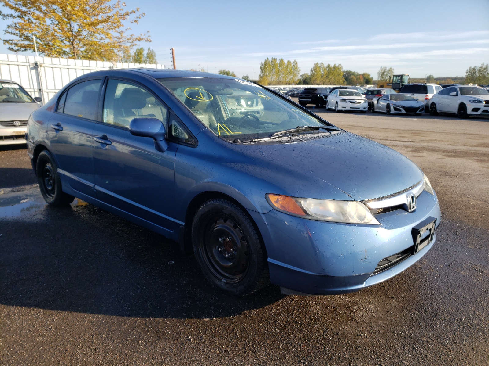 HONDA CIVIC EXL 2008 with VIN 2HGFA16908H004075 - Photo from auction