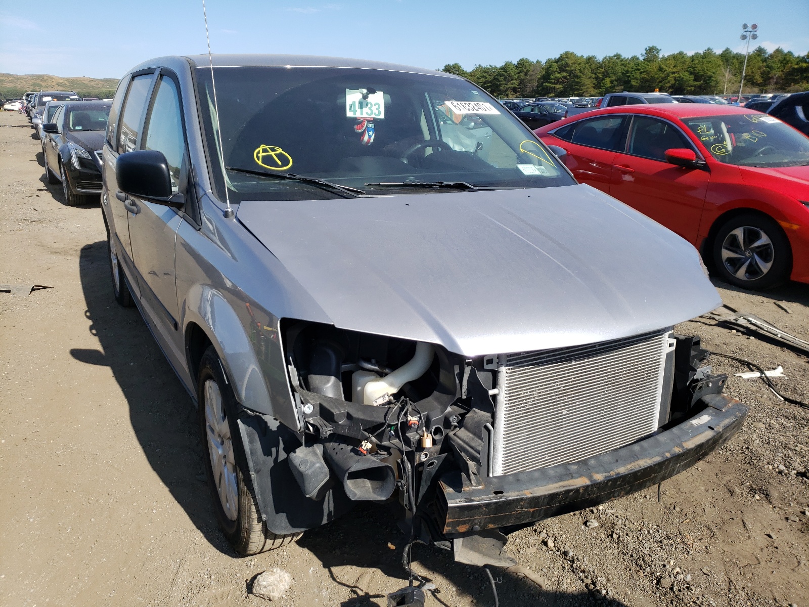 Photo 1 from auction – 2014 DODGE GRAND CARA with VIN 2C4RDGBGXER335097