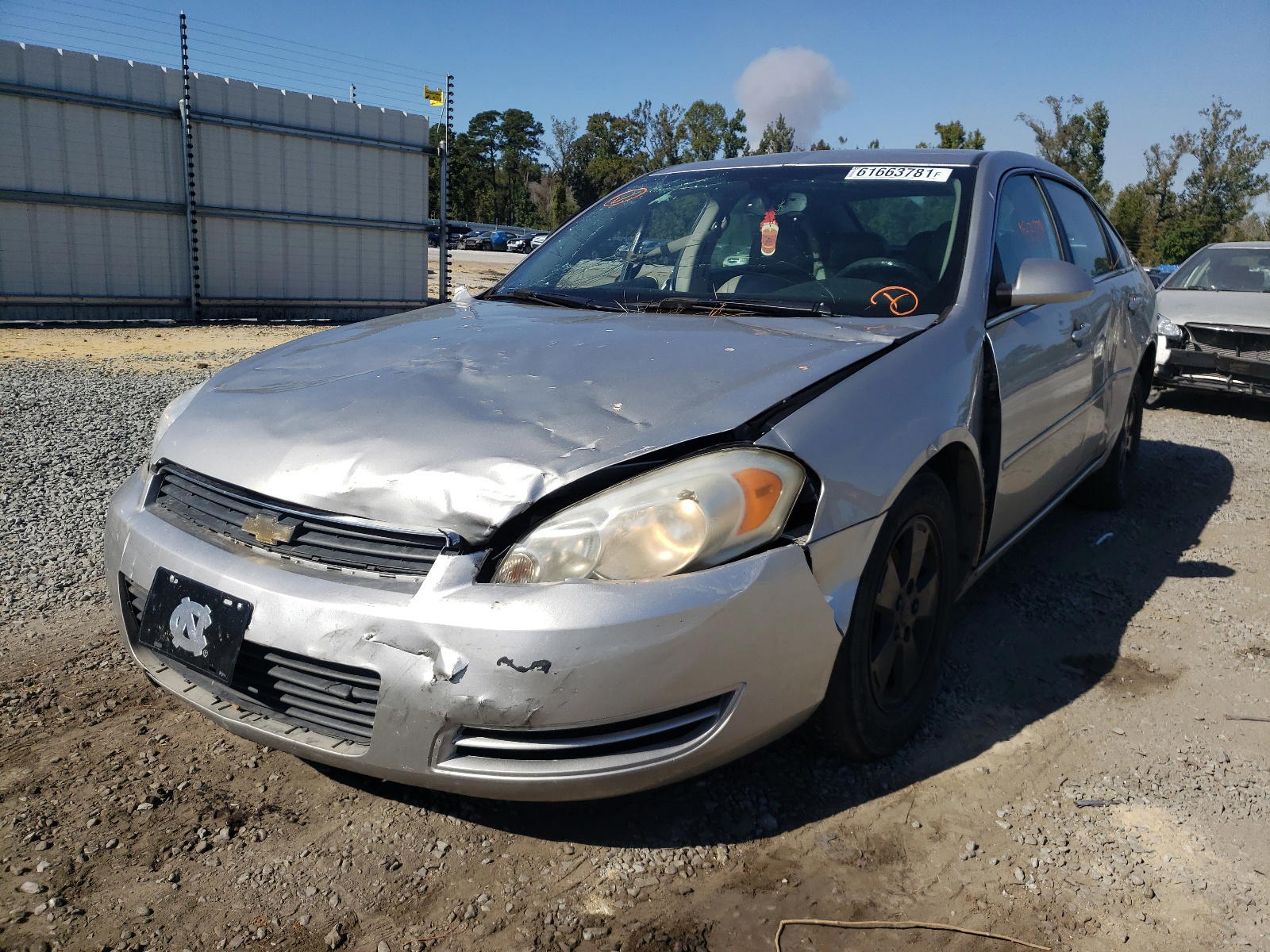 Photo 2 from auction – 2008 CHEVROLET IMPALA LT with VIN 2G1WT58K681283341