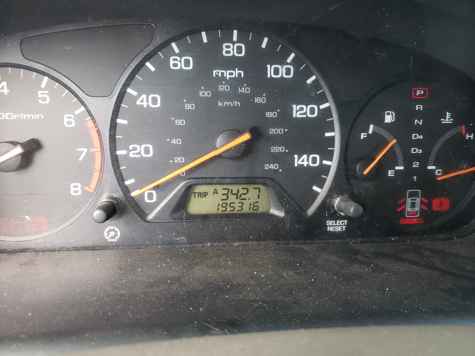 Photo 8 from auction – 2000 HONDA ACCORD EX with VIN 1HGCG668XYA072260