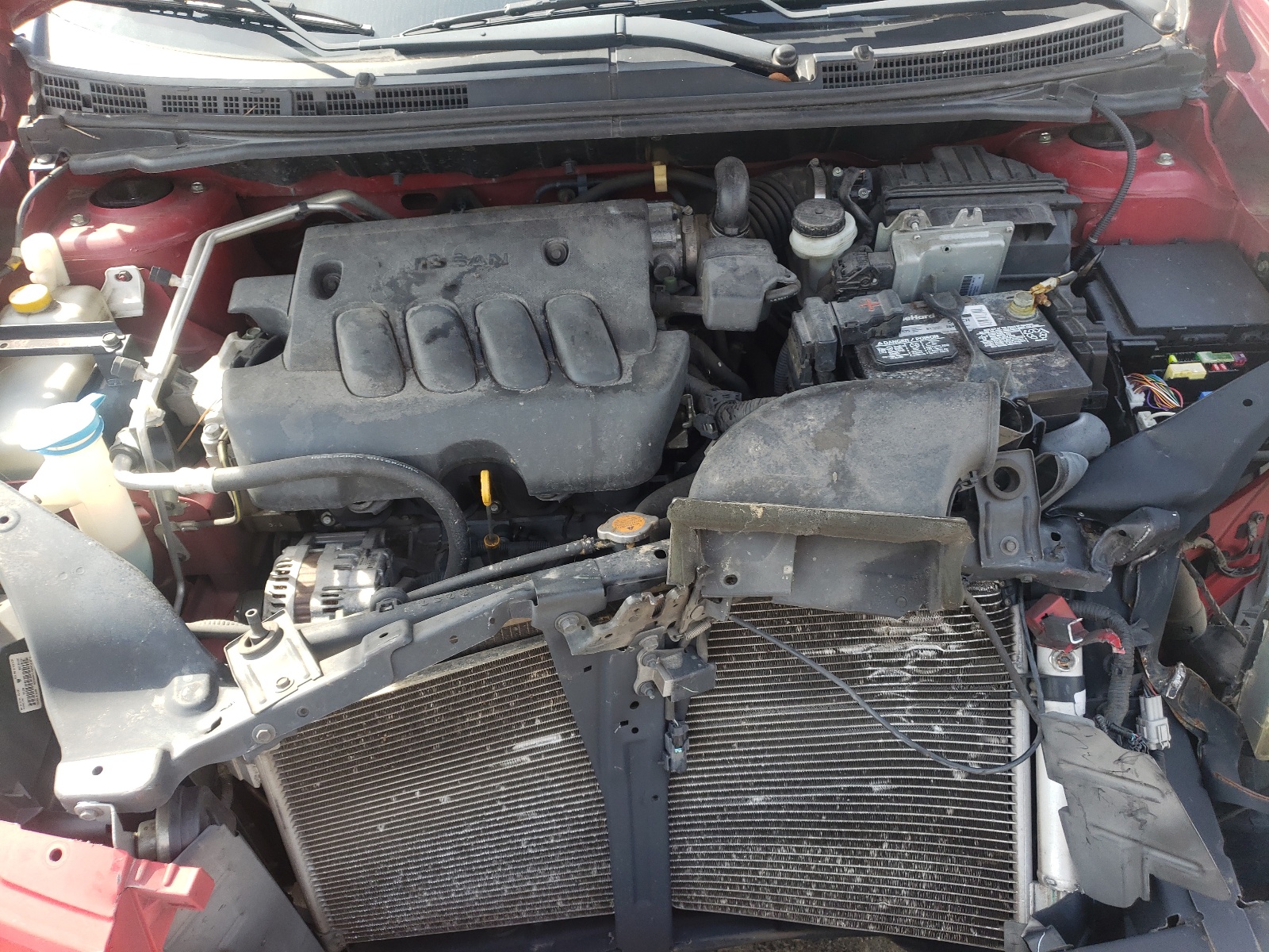 Photo 7 from auction – 2009 NISSAN SENTRA 2.0 with VIN 3N1AB61E59L684848