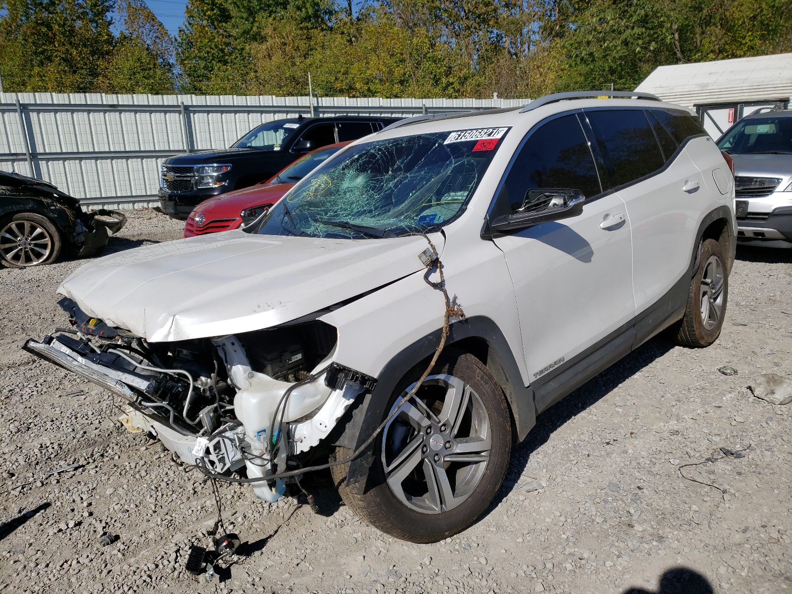 Photo 2 from auction – 2021 GMC TERRAIN SL with VIN 3GKALVEV8ML347568