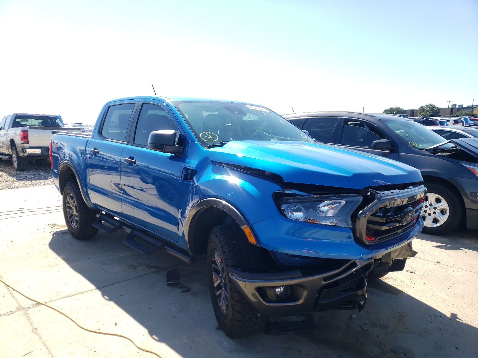 FORD RANGER XL 2021 with VIN 1FTER4FH5MLD45531 - Photo from auction