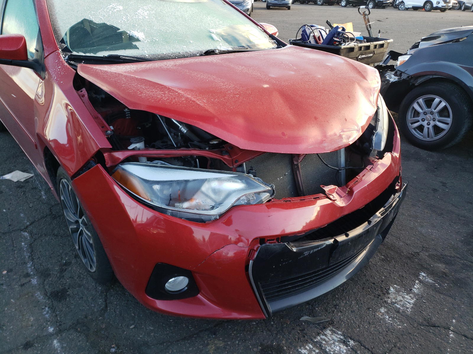 Photo 9 from auction – 2015 TOYOTA COROLLA L with VIN 5YFBURHE1FP299546