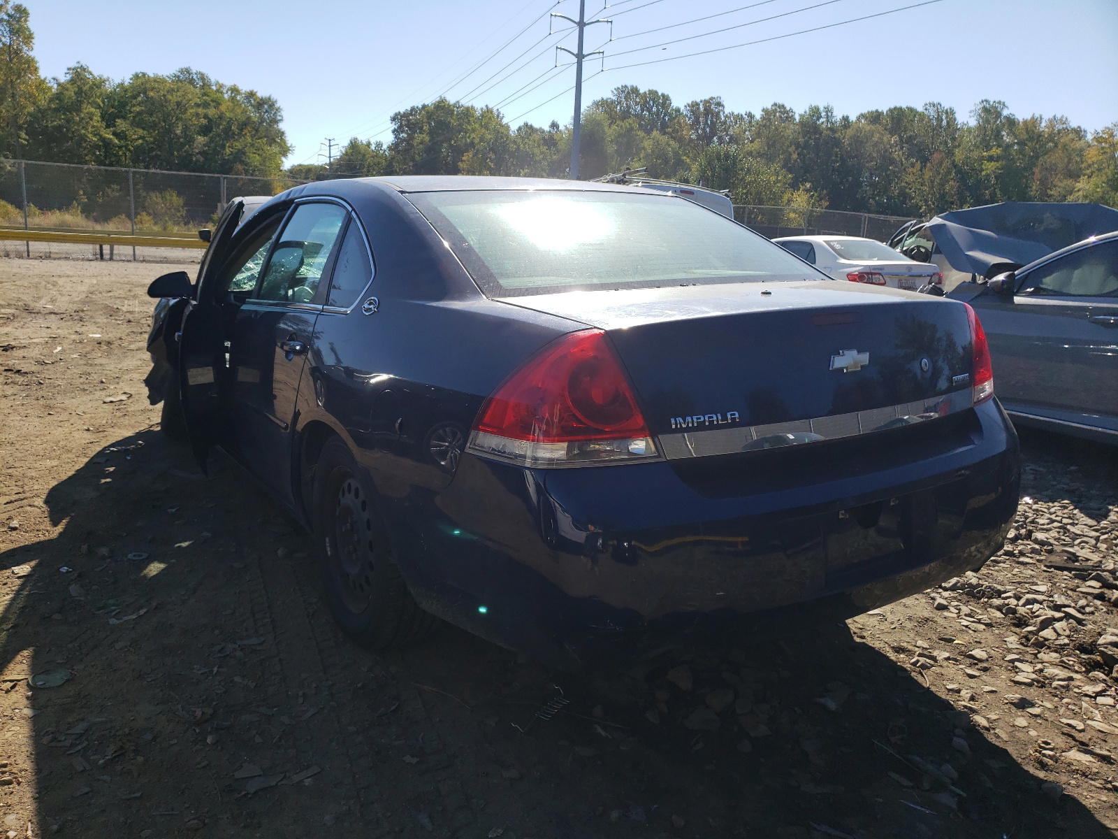 Photo 3 from auction – 2008 CHEVROLET IMPALA POL with VIN 2G1WS553089217465