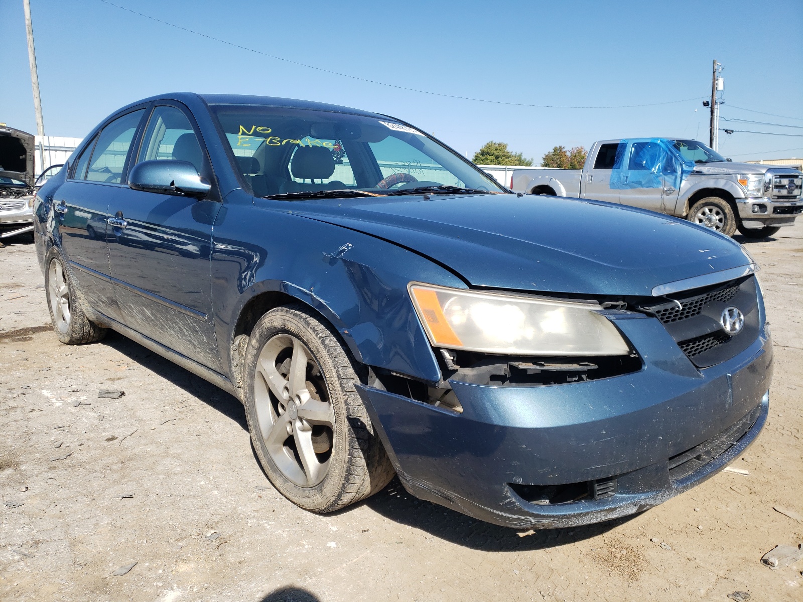 HYUNDAI SONATA GLS 2006 with VIN 5NPEU46F46H077494 - Photo from auction