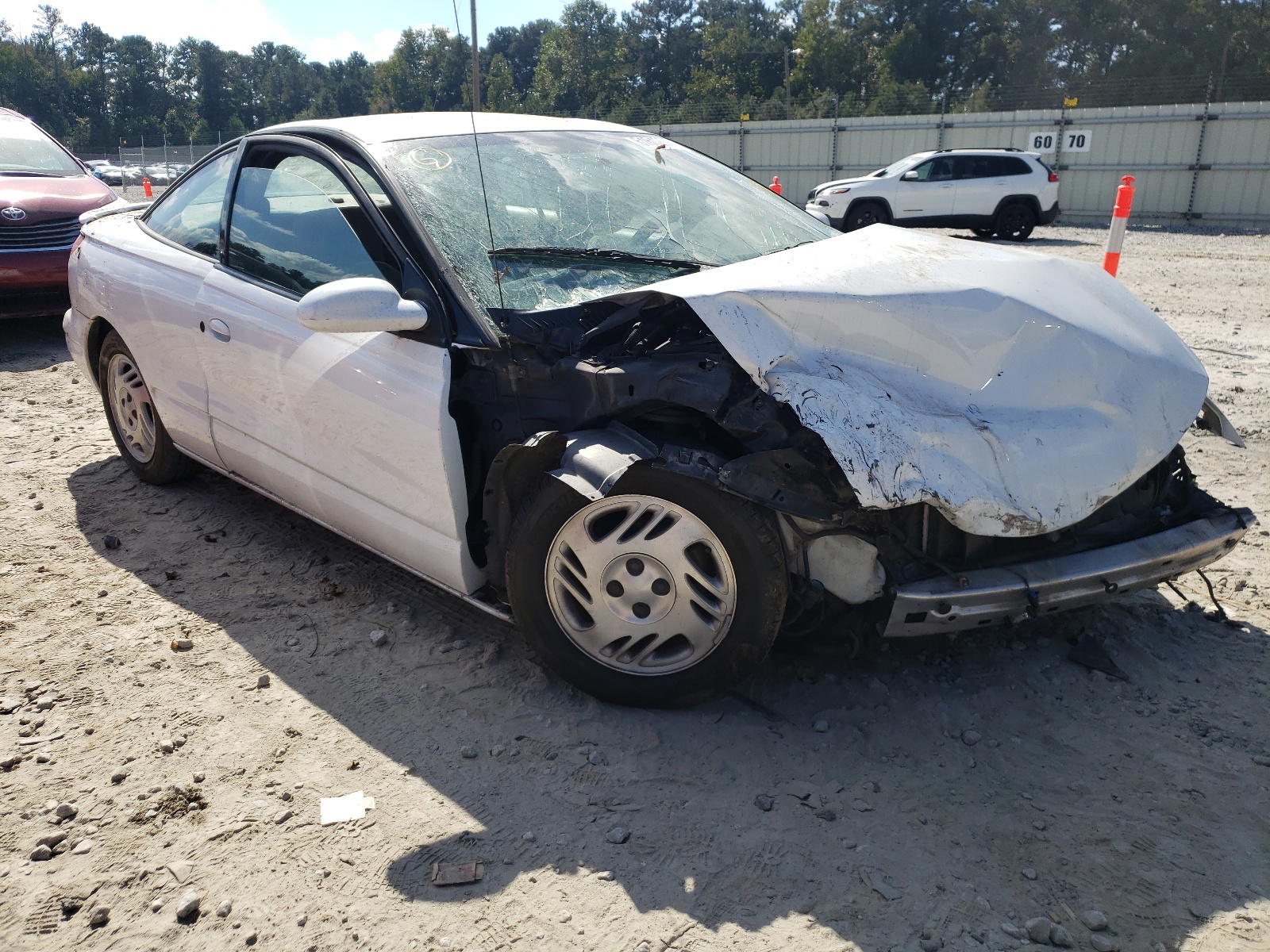 SATURN SC2 2000 with VIN 1G8ZY1273YZ184738 - Photo from auction