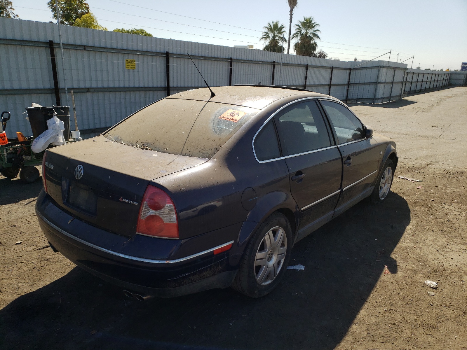 Photo 4 from auction – 2003 VOLKSWAGEN PASSAT W8 with VIN WVWUK63B13P349689