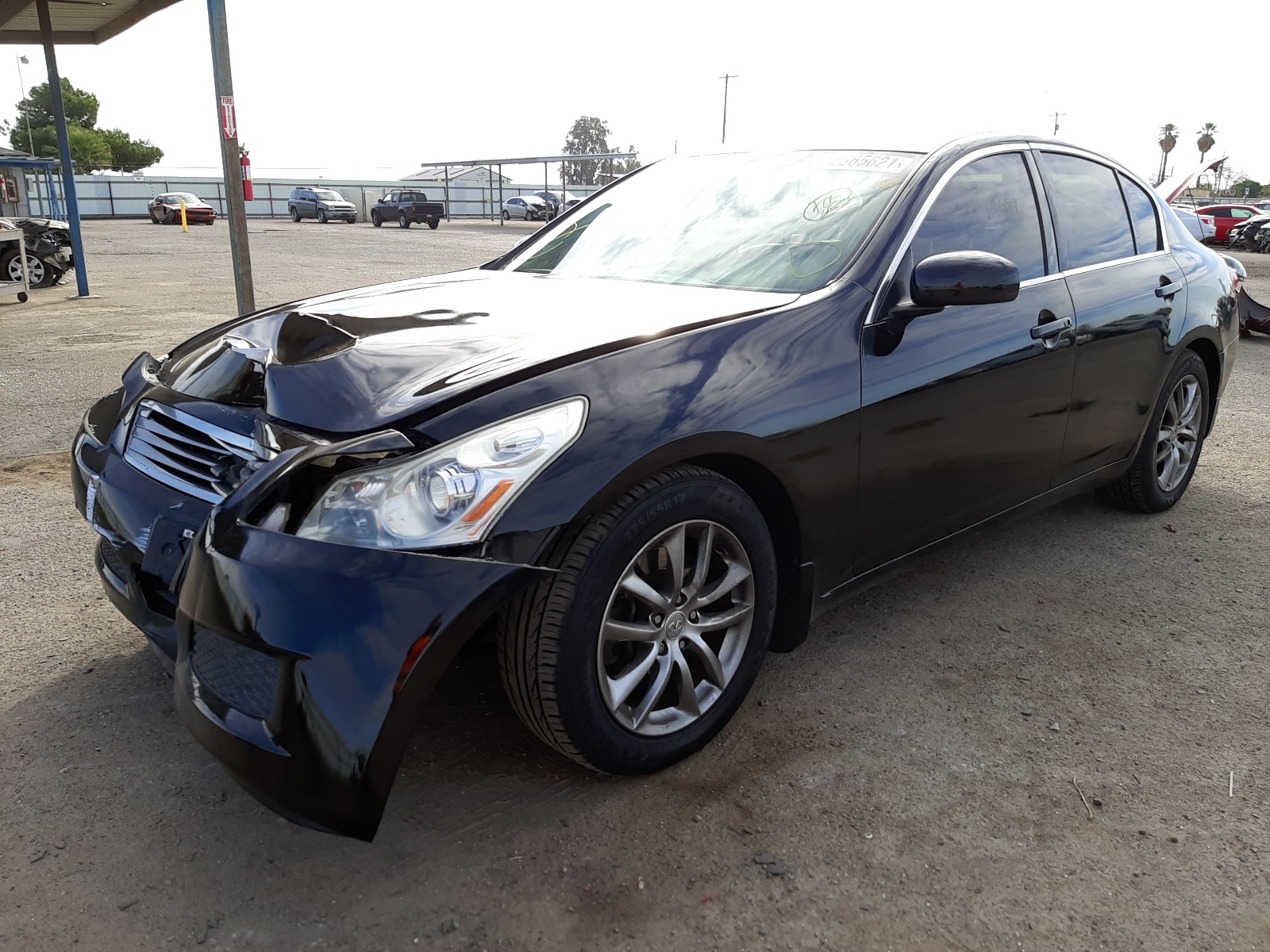 Photo 2 from auction – 2008 INFINITI G35 with VIN JNKBV61EX8M209904
