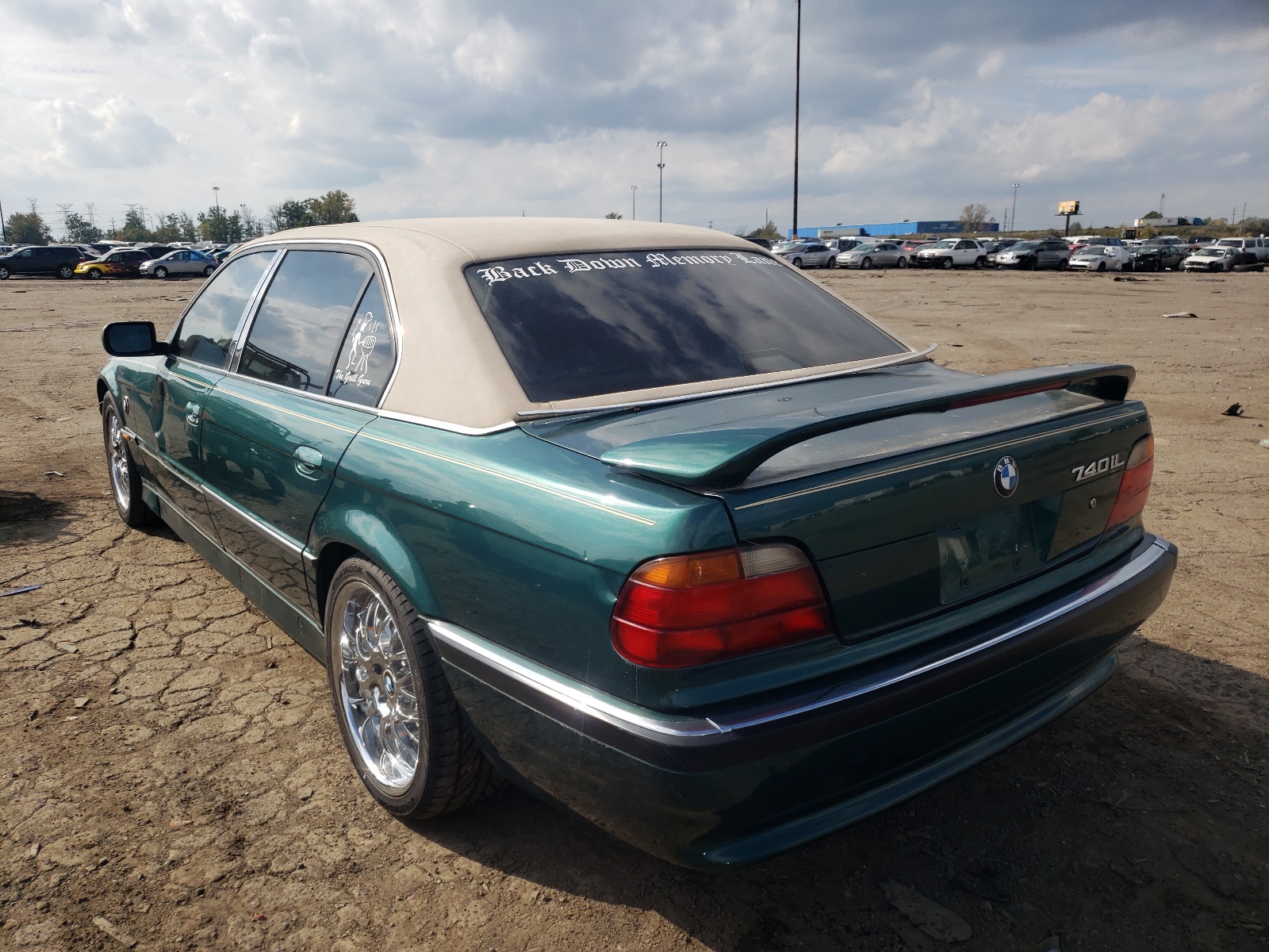 Photo 3 from auction – 1998 BMW 740 IL with VIN WBAGJ8326WDM14597