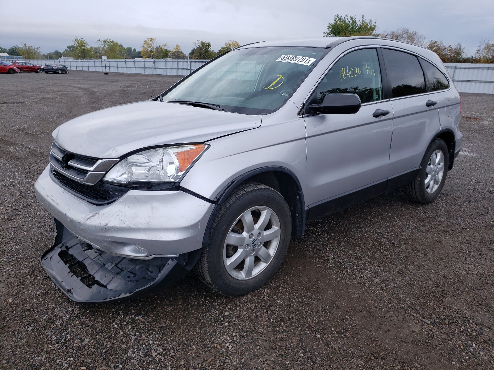 Photo 2 from auction – 2010 HONDA CR-V LX with VIN 5J6RE3H33AL802495