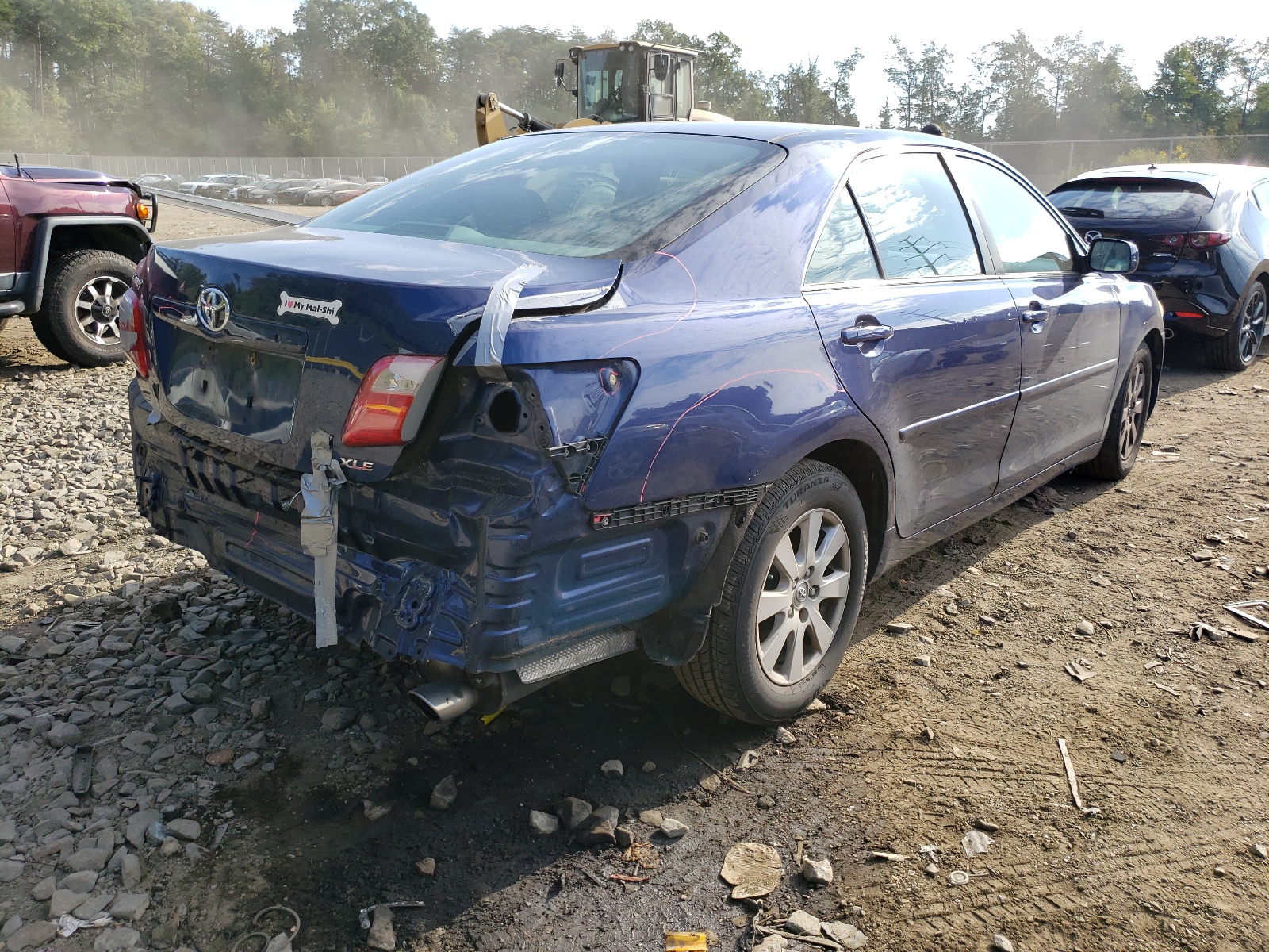 Photo 4 from auction – 2007 TOYOTA CAMRY CE with VIN 4T1BE46K57U066309