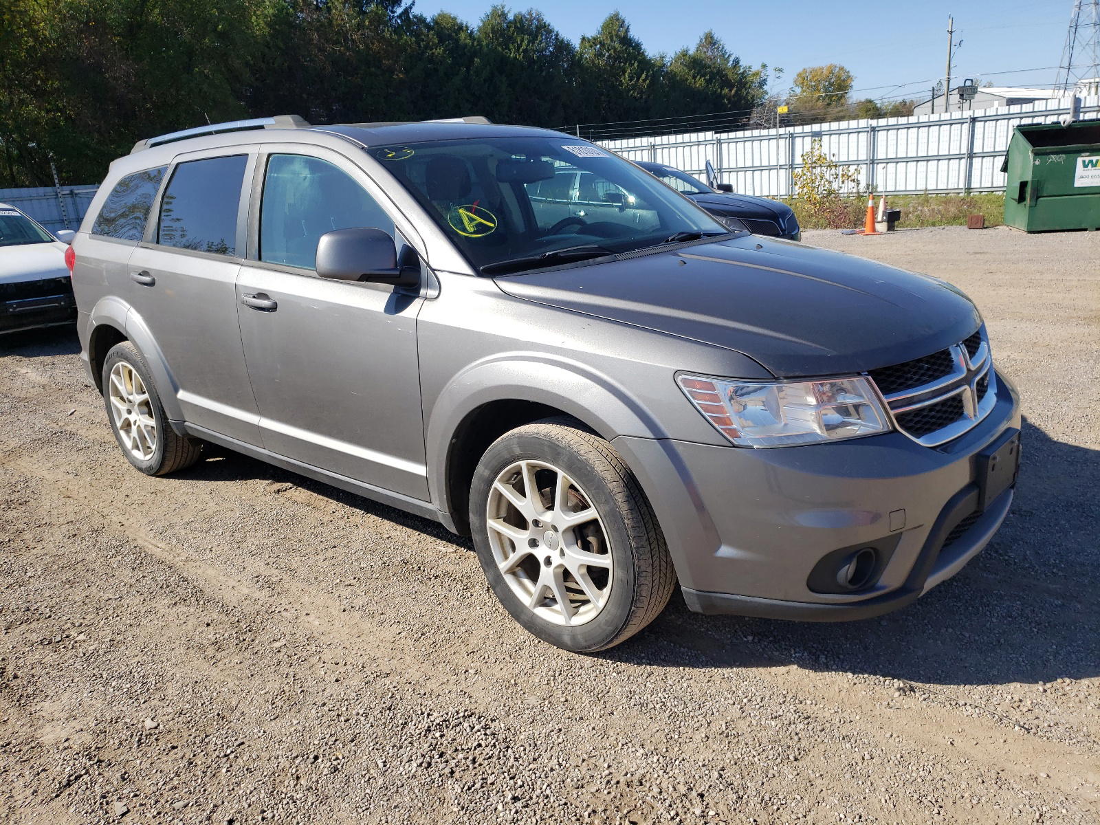 DODGE JOURNEY SX 2012 with VIN 3C4PDCCG4CT289131 - Photo from auction