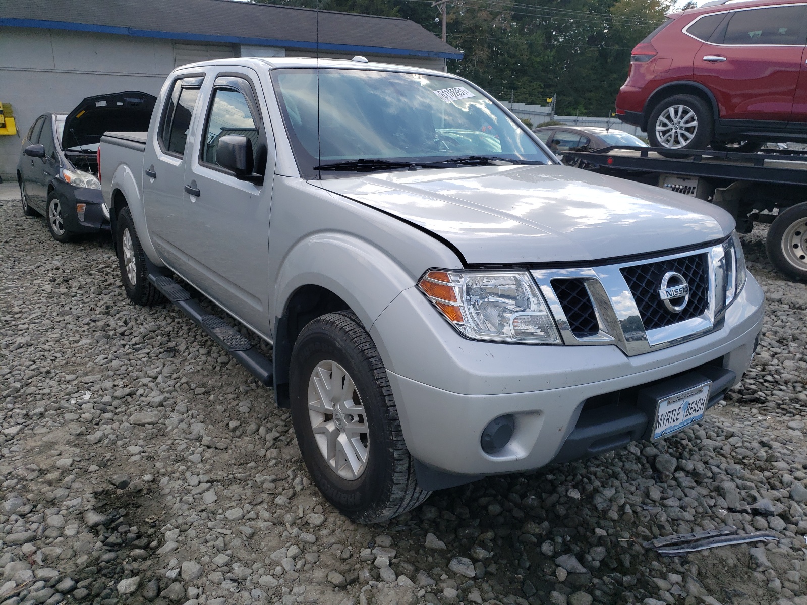 NISSAN FRONTIER S 2018 with VIN 1N6AD0EV6JN716853 - Photo from auction