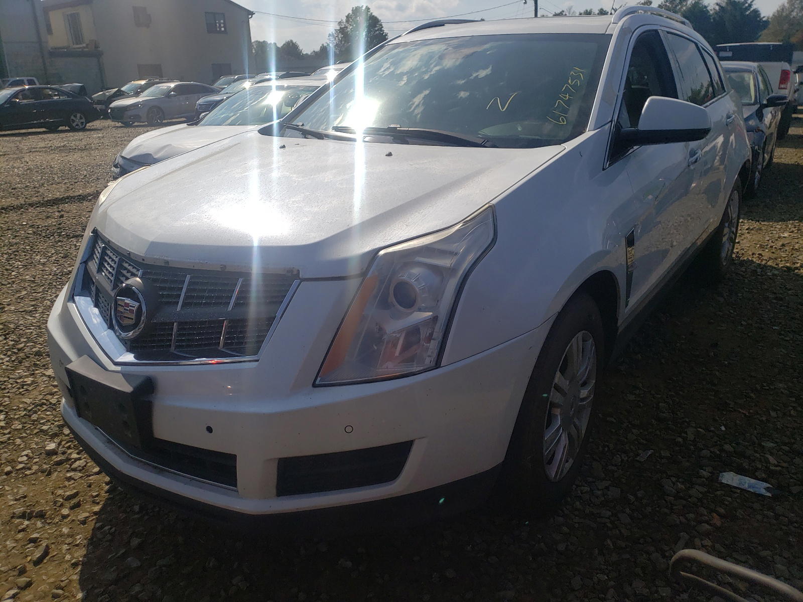 Photo 2 from auction – 2012 CADILLAC SRX LUXURY with VIN 3GYFNDE34CS587817