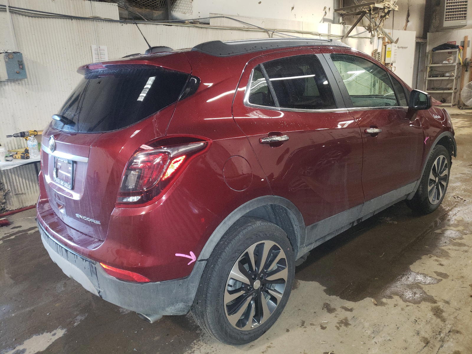 Photo 4 from auction – 2021 BUICK ENCORE PRE with VIN KL4CJESB6MB334821