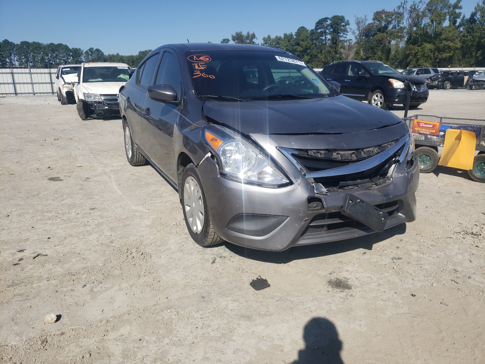 Photo 1 from auction – 2016 NISSAN VERSA S with VIN 3N1CN7AP0GL851976