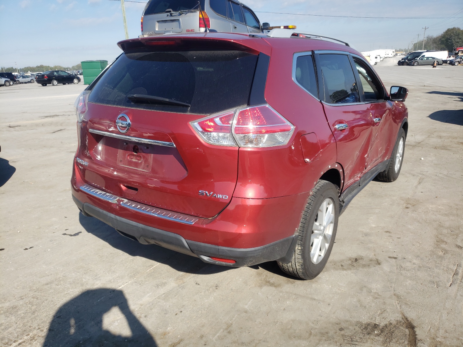 Photo 4 from auction – 2015 NISSAN ROGUE S with VIN 5N1AT2MK0FC926758