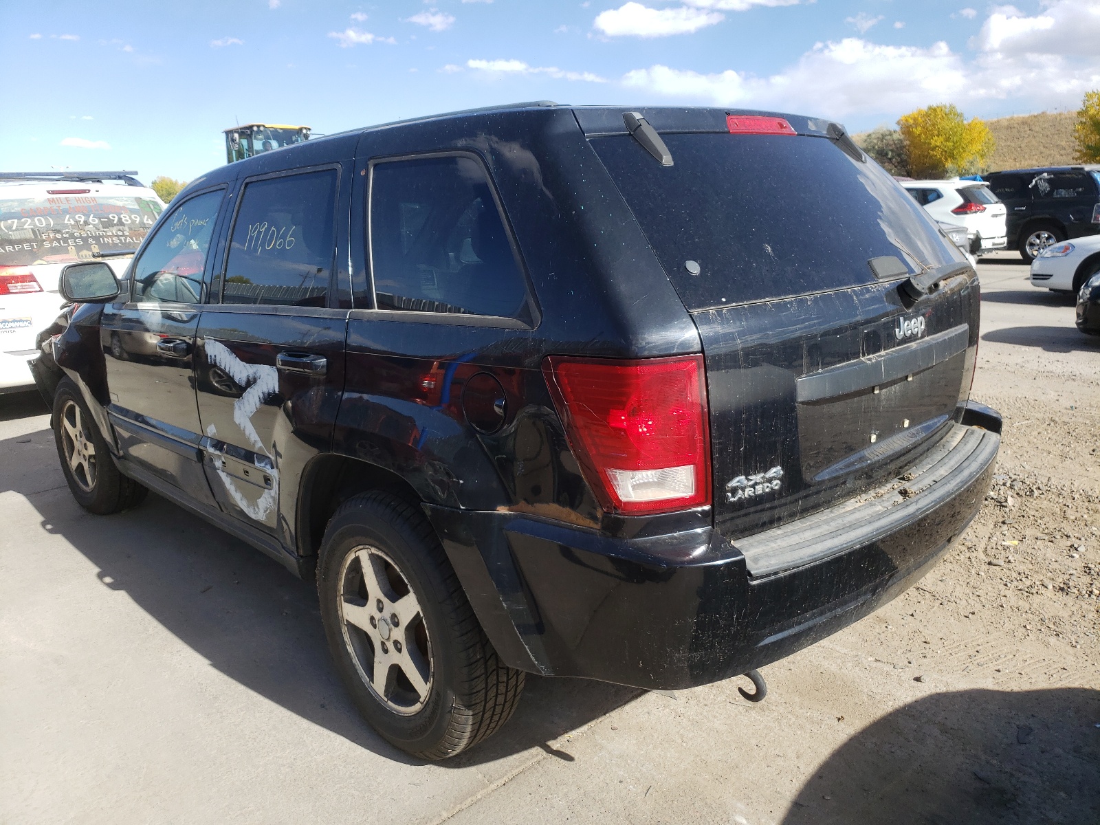 Photo 3 from auction – 2007 JEEP GRAND CHER with VIN 1J8GR48K07C665578
