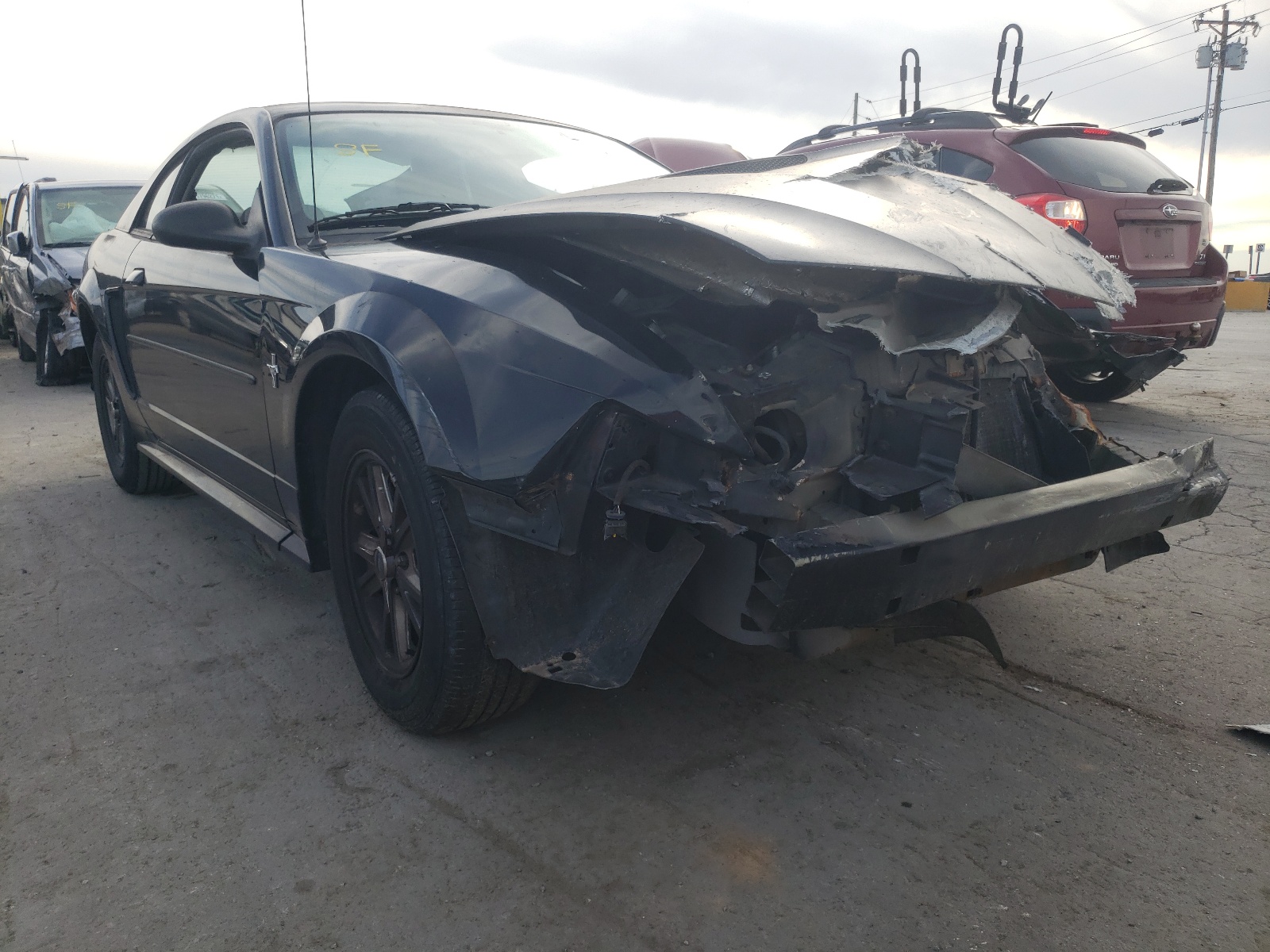 FORD MUSTANG 2001 with VIN 1FAFP404X1F154865 - Photo from auction